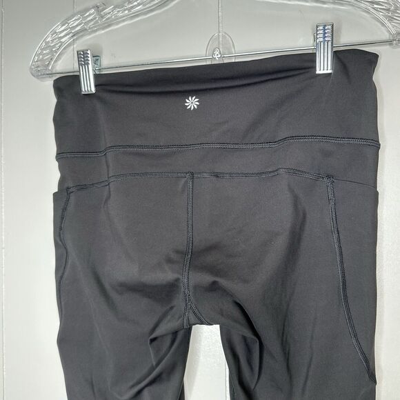 Athleta Ultimate Stash II Capri Black Size M Tall - Picture 6 of 15